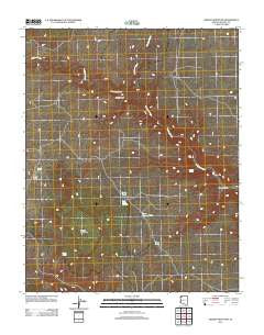 Grassy Mountain Arizona Historical topographic map, 1:24000 scale, 7.5 X 7.5 Minute, Year 2011
