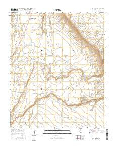 Gray Mountain Arizona Current topographic map, 1:24000 scale, 7.5 X 7.5 Minute, Year 2014