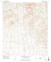 Grayback Arizona Historical topographic map, 1:24000 scale, 7.5 X 7.5 Minute, Year 1964