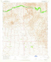 Grayback Arizona Historical topographic map, 1:24000 scale, 7.5 X 7.5 Minute, Year 1964