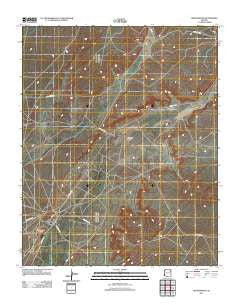 Greasewood Arizona Historical topographic map, 1:24000 scale, 7.5 X 7.5 Minute, Year 2011