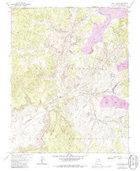 Great Spring Arizona Historical topographic map, 1:24000 scale, 7.5 X 7.5 Minute, Year 1971