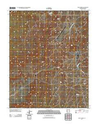 Great Spring Arizona Historical topographic map, 1:24000 scale, 7.5 X 7.5 Minute, Year 2011