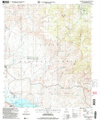 Greenback Creek Arizona Historical topographic map, 1:24000 scale, 7.5 X 7.5 Minute, Year 2004