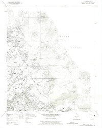 Greens Peak Arizona Historical topographic map, 1:24000 scale, 7.5 X 7.5 Minute, Year 1975
