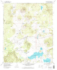 Greens Peak Arizona Historical topographic map, 1:24000 scale, 7.5 X 7.5 Minute, Year 1969