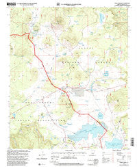 Greens Peak Arizona Historical topographic map, 1:24000 scale, 7.5 X 7.5 Minute, Year 1997