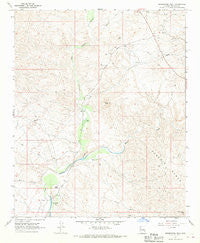Greenwood Peak Arizona Historical topographic map, 1:24000 scale, 7.5 X 7.5 Minute, Year 1967