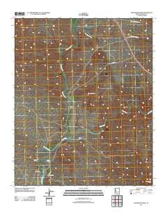Greenwood Peak Arizona Historical topographic map, 1:24000 scale, 7.5 X 7.5 Minute, Year 2011