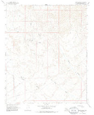 Groom Spring Arizona Historical topographic map, 1:24000 scale, 7.5 X 7.5 Minute, Year 1967