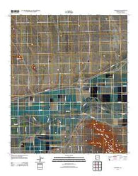 Growler Arizona Historical topographic map, 1:24000 scale, 7.5 X 7.5 Minute, Year 2011