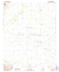 Gu Oidak Arizona Historical topographic map, 1:24000 scale, 7.5 X 7.5 Minute, Year 1988