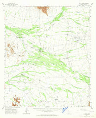 Gu Oidak Arizona Historical topographic map, 1:62500 scale, 15 X 15 Minute, Year 1963