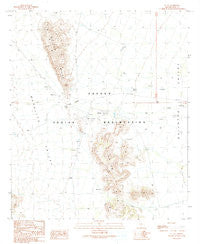 Gu Vo Arizona Historical topographic map, 1:24000 scale, 7.5 X 7.5 Minute, Year 1990