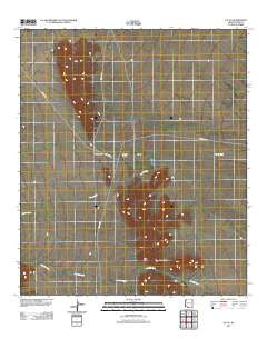 Gu Vo Arizona Historical topographic map, 1:24000 scale, 7.5 X 7.5 Minute, Year 2011