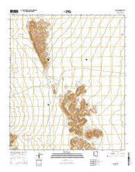 Gu Vo Arizona Current topographic map, 1:24000 scale, 7.5 X 7.5 Minute, Year 2014