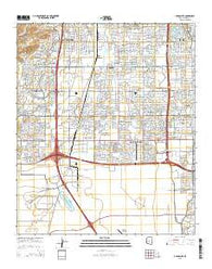Guadalupe Arizona Current topographic map, 1:24000 scale, 7.5 X 7.5 Minute, Year 2014