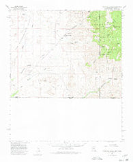 Guadalupe Canyon Arizona Historical topographic map, 1:62500 scale, 15 X 15 Minute, Year 1958