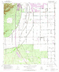 Guadalupe Arizona Historical topographic map, 1:24000 scale, 7.5 X 7.5 Minute, Year 1952