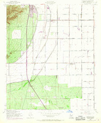 Guadalupe Arizona Historical topographic map, 1:24000 scale, 7.5 X 7.5 Minute, Year 1952