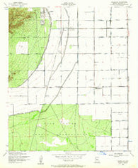 Guadalupe Arizona Historical topographic map, 1:24000 scale, 7.5 X 7.5 Minute, Year 1952