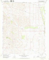 Gunsight Canyon Arizona Historical topographic map, 1:24000 scale, 7.5 X 7.5 Minute, Year 1967