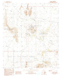 Gunsight Arizona Historical topographic map, 1:24000 scale, 7.5 X 7.5 Minute, Year 1990