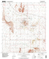 Gunsight Arizona Historical topographic map, 1:24000 scale, 7.5 X 7.5 Minute, Year 1996