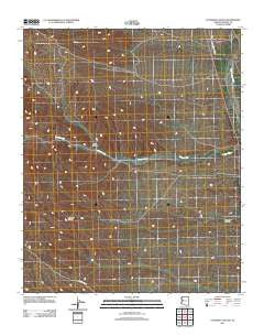 Gunsight Canyon Arizona Historical topographic map, 1:24000 scale, 7.5 X 7.5 Minute, Year 2011