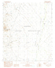 Gurli Put Vo Arizona Historical topographic map, 1:24000 scale, 7.5 X 7.5 Minute, Year 1990