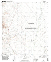 Gurli Put Vo Arizona Historical topographic map, 1:24000 scale, 7.5 X 7.5 Minute, Year 1996