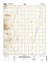 Gurli Put Vo Arizona Current topographic map, 1:24000 scale, 7.5 X 7.5 Minute, Year 2014