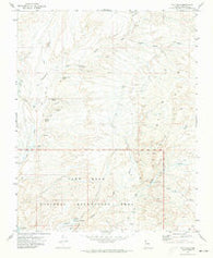 Gyp Hills Arizona Historical topographic map, 1:24000 scale, 7.5 X 7.5 Minute, Year 1971