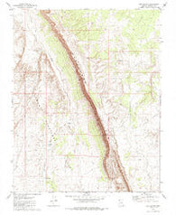 Gyp Pocket Arizona Historical topographic map, 1:24000 scale, 7.5 X 7.5 Minute, Year 1979