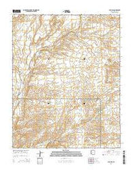 Gyp Hills Arizona Current topographic map, 1:24000 scale, 7.5 X 7.5 Minute, Year 2014