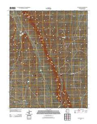 Gyp Pocket Arizona Historical topographic map, 1:24000 scale, 7.5 X 7.5 Minute, Year 2011