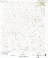 Haberstock Hill Arizona Historical topographic map, 1:24000 scale, 7.5 X 7.5 Minute, Year 1973