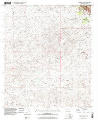 Haberstock Hill Arizona Historical topographic map, 1:24000 scale, 7.5 X 7.5 Minute, Year 1996