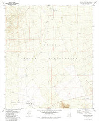 Haivana Nakya Arizona Historical topographic map, 1:24000 scale, 7.5 X 7.5 Minute, Year 1979