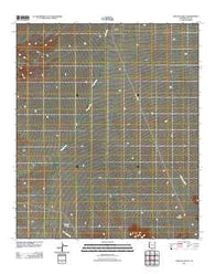 Haivana Nakya Arizona Historical topographic map, 1:24000 scale, 7.5 X 7.5 Minute, Year 2011