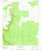 Hamilton Crossing Arizona Historical topographic map, 1:24000 scale, 7.5 X 7.5 Minute, Year 1970