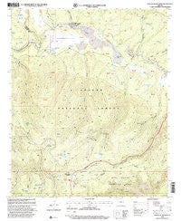 Hannagan Meadow Arizona Historical topographic map, 1:24000 scale, 7.5 X 7.5 Minute, Year 1997