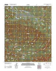 Hannagan Meadow Arizona Historical topographic map, 1:24000 scale, 7.5 X 7.5 Minute, Year 2011
