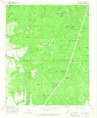 Happy Jack Arizona Historical topographic map, 1:24000 scale, 7.5 X 7.5 Minute, Year 1965