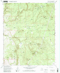 Happy Jack Arizona Historical topographic map, 1:24000 scale, 7.5 X 7.5 Minute, Year 1965