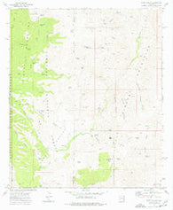 Happy Valley Arizona Historical topographic map, 1:24000 scale, 7.5 X 7.5 Minute, Year 1973