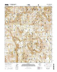 Happy Jack Arizona Current topographic map, 1:24000 scale, 7.5 X 7.5 Minute, Year 2014