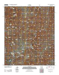 Happy Valley Arizona Historical topographic map, 1:24000 scale, 7.5 X 7.5 Minute, Year 2011