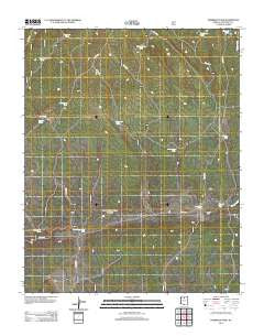 Harbison Tank Arizona Historical topographic map, 1:24000 scale, 7.5 X 7.5 Minute, Year 2012
