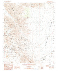Harcuvar Arizona Historical topographic map, 1:24000 scale, 7.5 X 7.5 Minute, Year 1990